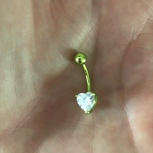 Heart Belly Button Ring
